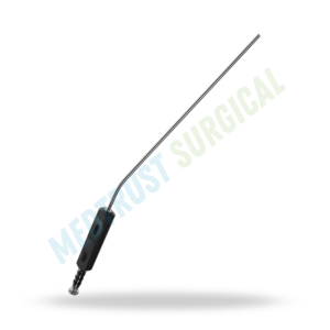 Frazier Suction Tube Stainless Steel Fine Tip Manual Surgical Suction <b>Instrument</b> for ENT Microsurgery Aspiration Procedures - Product Image 3