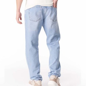 New Trendy <b>Jeans</b> Men Heavy Industry Printed Rhinestones sublimated High <b>Waist</b> Slim Fit - Product Image 5