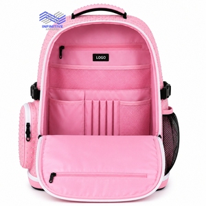 Mochila Impermeable con Cremallera y Pedrería para Animadoras, Personalizada con Logotipo de Equipo, para Danza, Deportes, Escuela, Venta al por Mayor OEM - Product Image 4