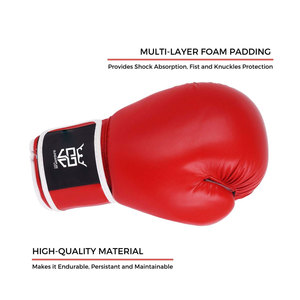 Gants de boxe en matériau durable, personnalisation de votre propre logo, prix raisonnable, vente en gros. - Product Image 4