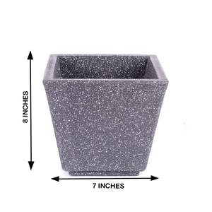 Pot de fleurs en plastique de style grec, décoratif, pour l'intérieur et l'extérieur, jardinière pour la maison, balcon, terrasse - Product Image 2