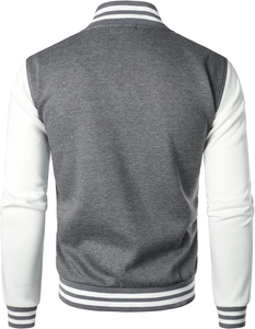 Chaqueta Bomber con Estampado Sencillo, Chaqueta Bomber con Bordado de Tren, Chaqueta Bomber para Hombre - Product Image 3