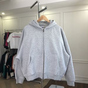 เสื้อฮู้ดซิปผู้ชายคุณภาพสูง ปี 2026 ผ้าฝ้ายฟลีซ 100% ระบายอากาศได้ดีและแห้งเร็ว - Product Image 5