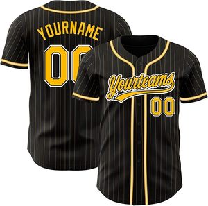 Maillots de baseball personnalisés à manches courtes en gros avec service OEM, uniformes d'équipe respirants en polyester pour hommes et femmes - Product Image 4