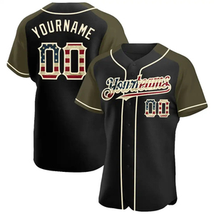 Maillots de baseball personnalisés à la mode, tailles sur mesure, nouveau design, logo personnalisé, confortables à porter, OEM ODM - Product Image 5