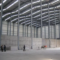 QCF071 Meilleur Prix Matériaux de Construction pour Hangars Structure en Acier Préfabriquée Entrepôt Atelier Stockage Chine