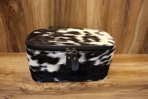 Estuche de kit Dopp de cuero de vaca de estilo Vintage de alta calidad para hombre personalizado para neceser de viaje cremallera elegante carta de moda - Product Image 2