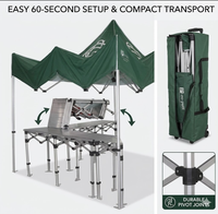 Plateforme de Scène Pliante Portable en Aluminium OEM Personnalisée avec Tonnelle Pop-up pour Événements Extérieurs – Fournisseur d'Usine en Gros