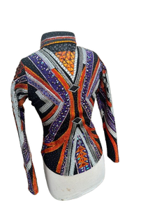 Chaqueta de Exhibición Western Bordada Personalizada para Eventos de Rodeo y Equitación - Product Image 3