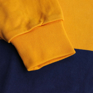 Camiseta de Rugby de Manga Larga para Hombre INDEX APPAREL, Azul y Amarillo a Rayas, Cuello Camisero, Manga Larga, Corte Regular, para Todas las Temporadas - Product Image 6
