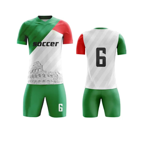 Conjunto de Uniforme de Fútbol Transpirable de Secado Rápido con Logotipo Personalizado, Alta Calidad, 100% Poliéster, al por Mayor 2024 - Product Image 5