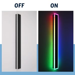 2 confezioni di luci da parete LED RGB da esterno lunghe da 60 pollici con telecomando da parete regolabile da 5,1 pollici IP65 impermeabile per parete - Product Image 4