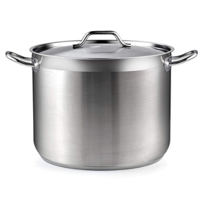 Olla Moderna de Acero Inoxidable, Compatible con Inducción, Ecológica, Resistente, con Revestimiento Multicapa, para Recetas Indias y Salsas - Product Image 1