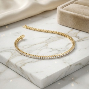 สร้อยข้อมือเพชรชุดหอยเชลล์ทรงกลม2.10CTW - Product Image 2