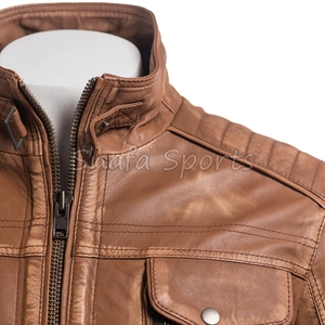 Latest Design <b>Men</b> <b>Leather</b> <b>Jacket</b> Unique Design <b>Men</b> <b>Leather</b> <b>Jacket</b> Top Trending Apparel Clothing <b>Leather</b> <b>Jacket</b> - Product Image 3