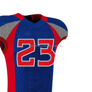 Professional Unisex Custom American Football Jersey Uniform Plus Size Short Sleeve Moisture Wicking Team Wear - Product Image 5