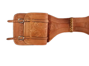 EquiElite Exports EQ-S201 Bolsa de Silla de Montar Western para Carreras de Barriles, 100% Cuero de Búfalo, Herrajes de Acero/Latón, Color Personalizado - Product Image 2