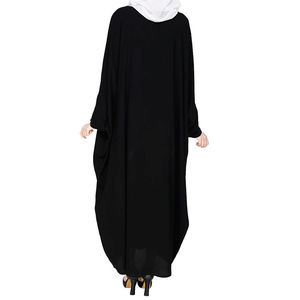 Abayas Casuales y Modestas para Mujer, Transpirables, Ligeras, Largas hasta el Suelo, de Manga Larga, Elegantes, Sencillas, para Uso Diario - Product Image 5