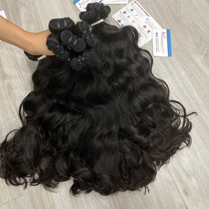 Proveedor de Cabello Natural, Cabello Ondulado Natural en Trama, Cabello Virgen de Doble Trama, Paquetes de Cabello Virgen en Varios Colores, Color Natural - Product Image 3