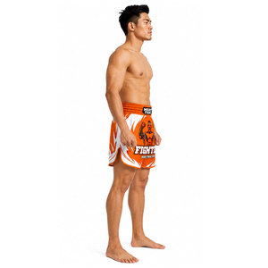 Pantalones Cortos de Muay Thai Unisex Más Vendidos, Suaves, de Secado Rápido, Transpirables, para Gimnasio, Kick Boxing, Venta al Por Mayor OEM - Product Image 5