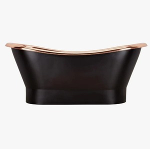Baignoire ovale en cuivre martelé, baignoire autoportante de qualité supérieure au meilleur prix - Product Image 3