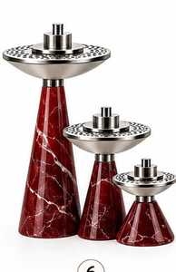 Middle Eastern incense <b>burning</b> <b>kit</b> <b>Wooden</b> bakhoor burner stainless steel Oudh Burner For Decoration - Product Image 2
