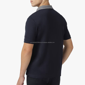 Polo pour homme à manches courtes et col montant, prix bas, séchage rapide, facile à porter, écologique - Product Image 2