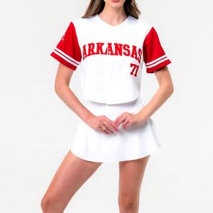 Nouveau maillot de baseball d'été classique pour hommes et femmes avec logo personnalisé et bouton des sports du monde américain - Product Image 5