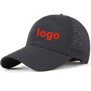 Casquette de baseball vintage personnalisée avec logo, 6 panneaux, ajustée, broderie 3D, style papa - Product Image 5