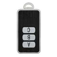 Télécommande universelle 433 MHz à code tournant pour porte de garage, duplicateur de clé de voiture, transmetteur pour ouvre-porte de garage