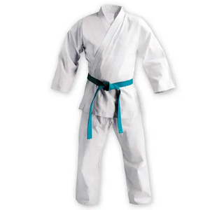 Uniformes de Karate y Judo Unisex con Logotipo Personalizado al por Mayor, 100% Algodón, Ligeros, Duraderos, de Secado Rápido y Transpirables, Servicio OEM - Product Image 6