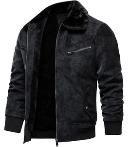 Veste de baseball pour homme élégante noire tissée à col montant, fermeture à bouton unique, respirante, écologique, séchage rapide, robuste, style Letterman - Product Image 2