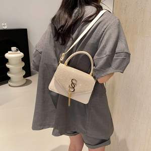 กระเป๋าสะพายทรงเหลี่ยมประดับเลื่อมสำหรับผู้หญิง รุ่นซัมเมอร์เทรนดี้ 2025 ดีไซน์เก๋ไก๋ทันสมัย ขนาดเล็ก เรียบง่าย ใช้งานได้หลากหลาย - Product Image 4