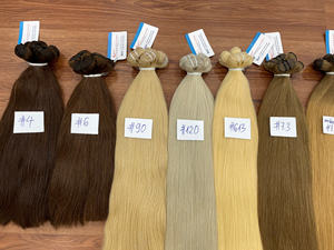 Artículos populares: Extensiones de cabello humano vietnamita 100% natural, mechones de cabello virgen, súper sedosos y suaves. - Product Image 4