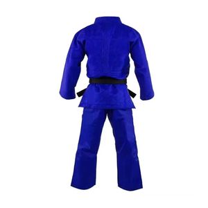 Kimono de Jiu-Jitsu bleu royal, uniforme professionnel de compétition en coton lourd, équipement d'arts martiaux approuvé par la WKF - Product Image 2