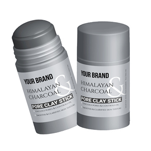 Bâton purifiant pour la peau à base de plantes avec de l'argile centella asiatica niacinamide kaolin pour l'exfoliation des impuretés et l'élimination des pores - Product Image 1