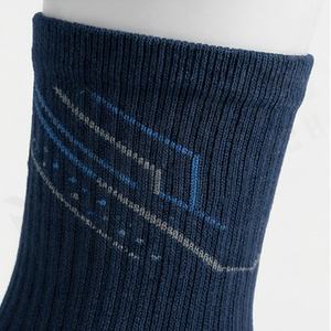 Custom <b>Socks</b> Men Crew Comfortable Ankle Extra Wide Calf Loose Fit Breathable Soft Circulatory Customized - Product Image 4