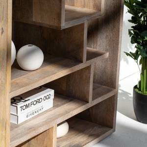 Étagères de présentation en bois Vandana Altis Flux, meubles de rangement minimalistes en bois massif modernes - Product Image 4