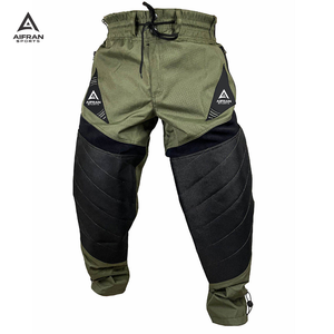 Aifran กางเกงเพนท์บอลรุ่นโปรสำหรับงานหนัก-เสริมการป้องกันแรงกระแทกด้วยแผ่นตาข่ายระบายอากาศและปรับขนาดได้ - Product Image 5