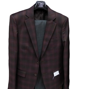 Bespoke Slim Fit Woolen <b>Pants</b> Adults Breathable Business Wedding Suit Fabric XL Single Breasted Zipper Fly Closure Flat Front - Product Image 1