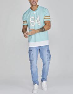 T-shirt de sport décontracté pour homme à manches courtes, séchage rapide, léger, pour la course à pied, col rond - Product Image 5