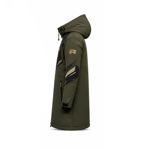 Vestes longues en textile à marque privée, manteaux d'extérieur confortables, vêtements décontractés pour tous les jours, vente en gros, logo personnalisé, vestes longues en textile - Product Image 4