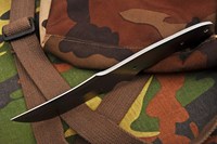 Couteau de chasse et de survie Pasha Enterprises, lame Kukri pleine longueur, acier Damas de qualité industrielle, manche en bois, personnalisable OEM