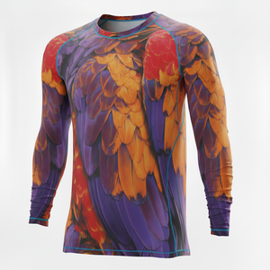 Haut de rashguard à manches longues en spandex personnalisé pour garçons et filles, idéal pour le BJJ et le MMA (vente en gros) - Product Image 1