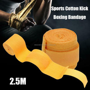 Bandage de boxe en coton pour le sport, 2,5 m, bandage confortable pour les mains, pour l'entraînement MMA Muay Thai, 6 couleurs - Product Image 5
