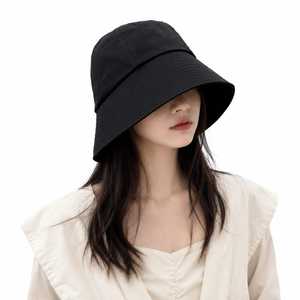 OEM Custom <b>Reversible</b> Embroidery & Printing Denim <b>Bucket</b> <b>Hats</b> Polyester/Cotton Summer Outdoor Unisex Adults high quality - Product Image 2