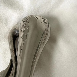 Jarrón Decorativo de Acero Inoxidable Estilo Art Deco con Forma de Cisne y Asa, para Mesa - Product Image 4