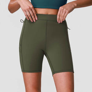 <b>Women</b> OEM ODM Workout Biker <b>Shorts</b> High Waist Athletic <b>Shorts</b> Stretch Yoga Running Fitness Exercise <b>Compression</b> Performance Wear - Product Image 5