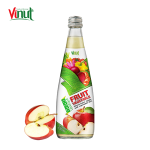 Vinut - Bebida de Jugo Mixto de Manzana y Vegetales en Botella de 330 ml con Vitaminas C, E y D - Muestra Gratis, Bebida Saludable, Fábrica de Vidrio - Product Image 1