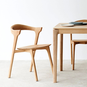 Chaises de jardin en teck massif, chaise Hirosima, mobilier de balcon et de terrasse, chaise en teck, mobilier d'extérieur, chaise de jardin en bois pour repas - Product Image 6